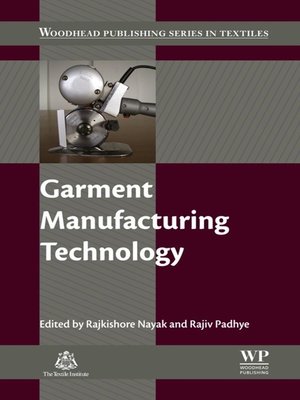 cover image of Garment Manufacturing Technology